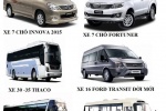 CHO THUÊ XE DU LỊCH TỪ 7 - 45 CHỖ ĐỜI MỚI