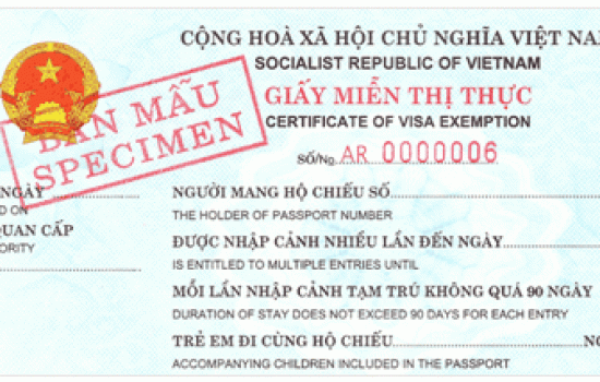 Miễn Thị Thực Nhập Cảnh Đài Loan